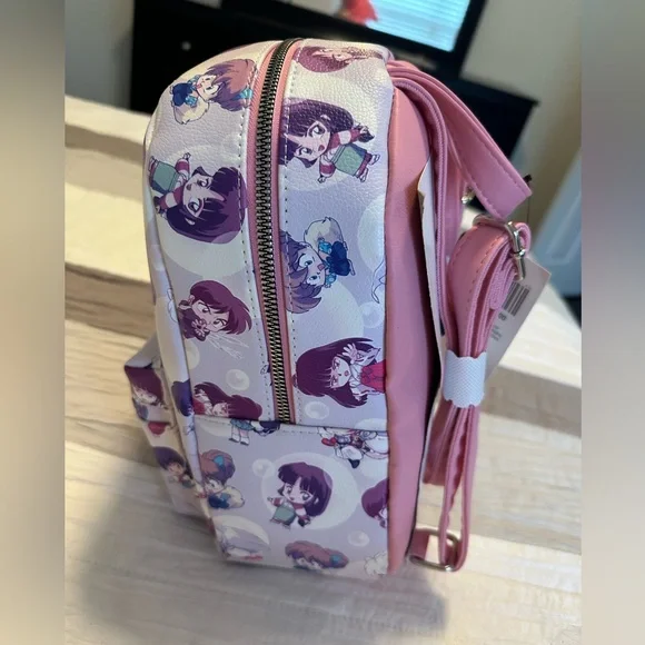 InuYasha Pastel Chibi Character Mini Backpack - Picture 8 of 9